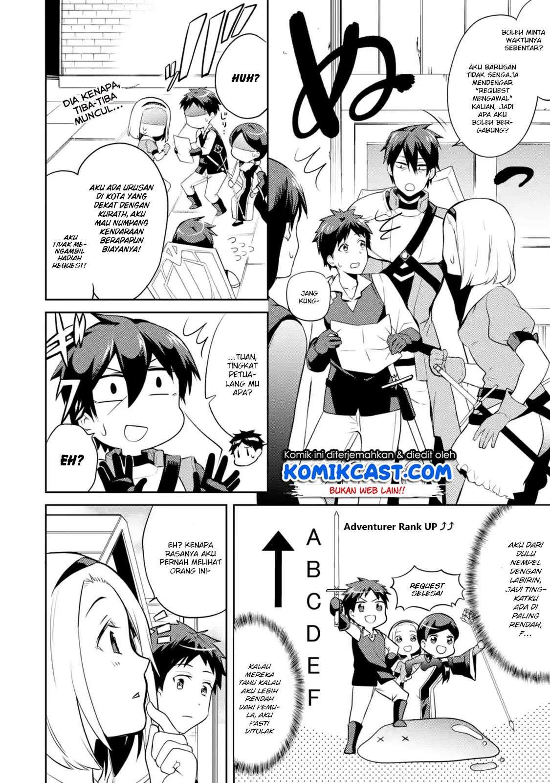 The Labyrinth Raids of the Ultimate Tank ~The Tank Possessing a Rare 9,999 Endurance Skill was Expelled from the Hero Party~ Chapter 1.3 - halaman 7