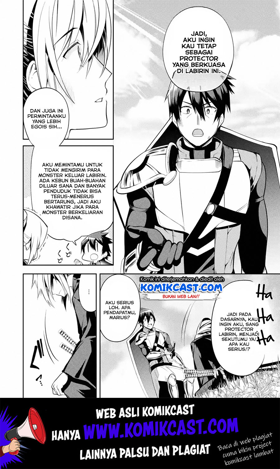 The Labyrinth Raids of the Ultimate Tank ~The Tank Possessing a Rare 9,999 Endurance Skill was Expelled from the Hero Party~ Chapter 10.4 - halaman 10