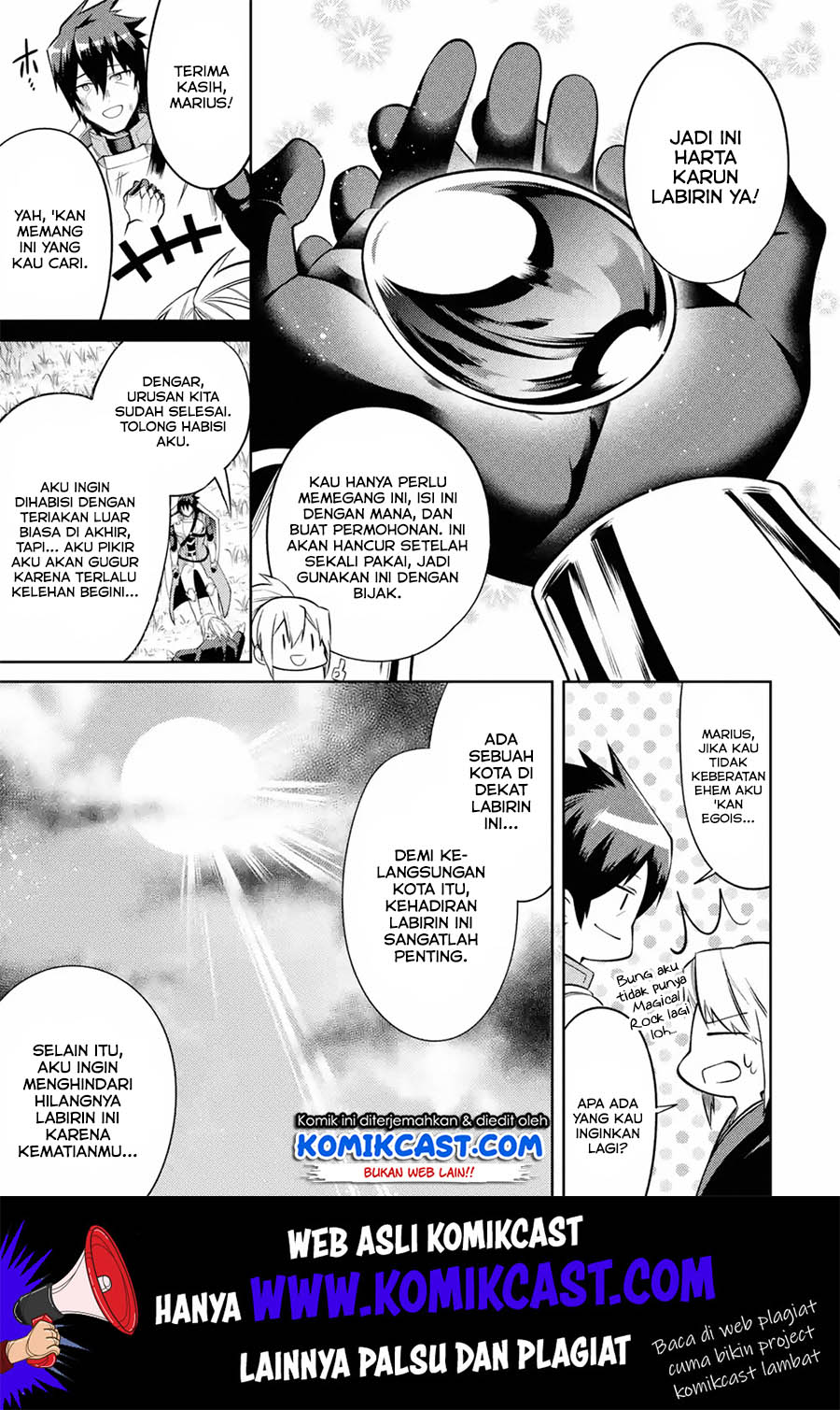The Labyrinth Raids of the Ultimate Tank ~The Tank Possessing a Rare 9,999 Endurance Skill was Expelled from the Hero Party~ Chapter 10.4 - halaman 9