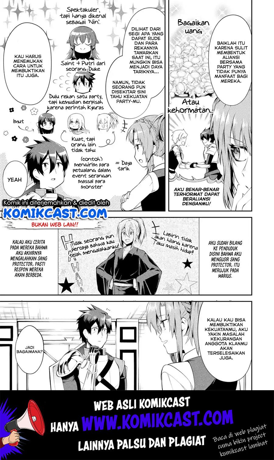 The Labyrinth Raids of the Ultimate Tank ~The Tank Possessing a Rare 9,999 Endurance Skill was Expelled from the Hero Party~ Chapter 12.2 - halaman 3