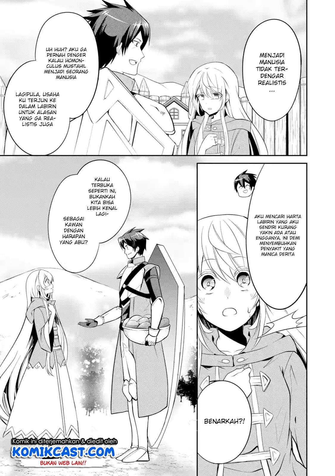 The Labyrinth Raids of the Ultimate Tank ~The Tank Possessing a Rare 9,999 Endurance Skill was Expelled from the Hero Party~ Chapter 2.4 - halaman 1