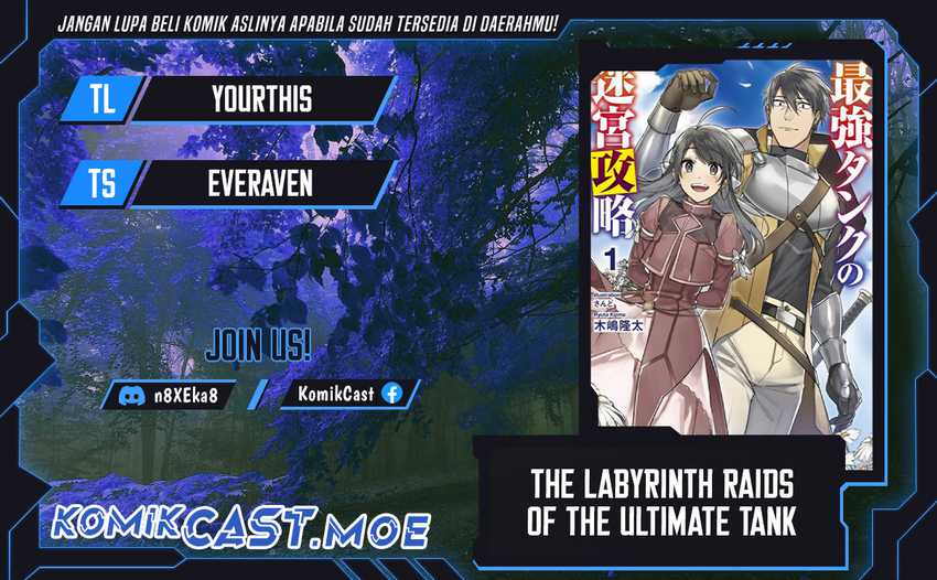 The Labyrinth Raids of the Ultimate Tank ~The Tank Possessing a Rare 9,999 Endurance Skill was Expelled from the Hero Party~ Chapter 21 - halaman 1