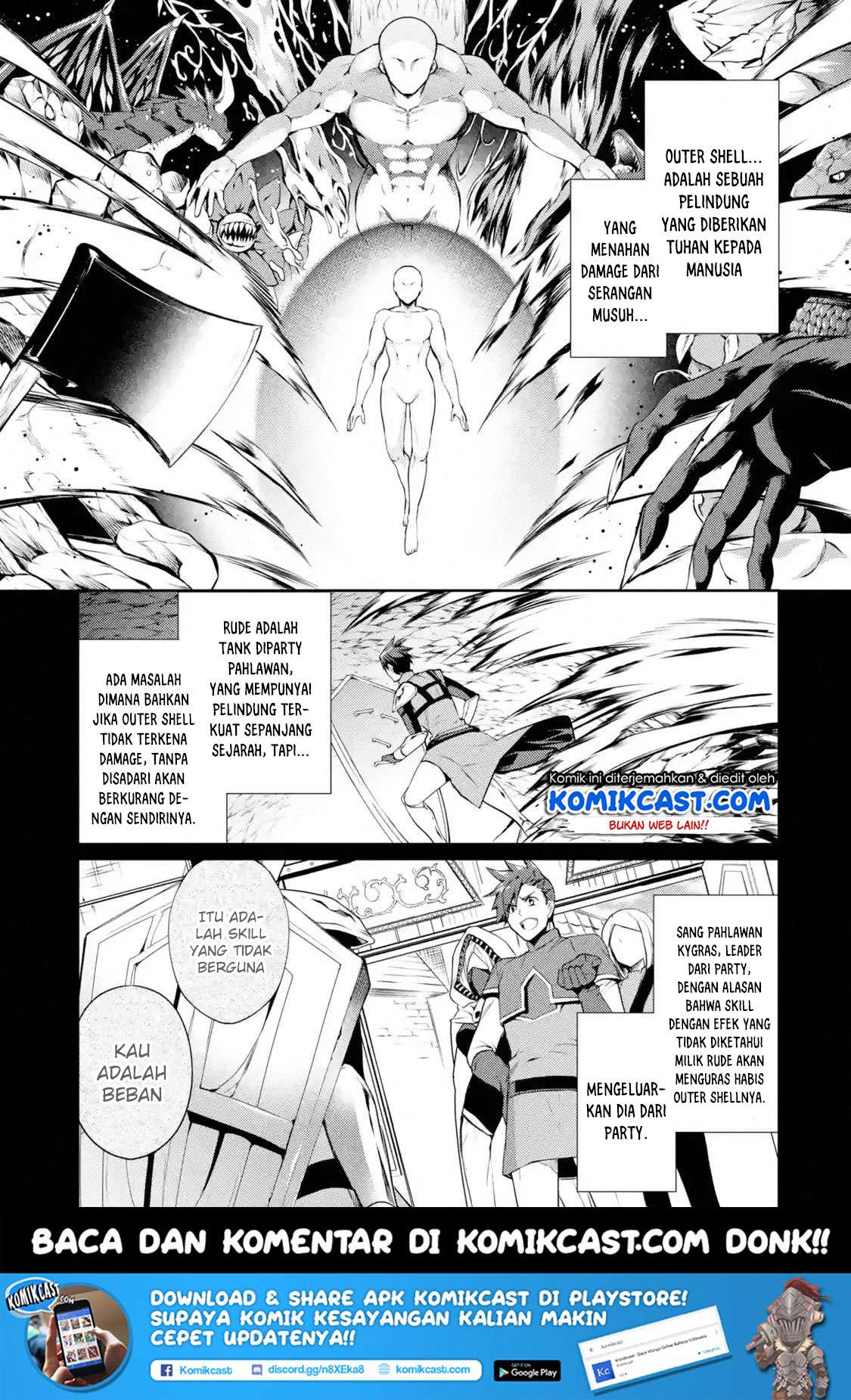 The Labyrinth Raids of the Ultimate Tank ~The Tank Possessing a Rare 9,999 Endurance Skill was Expelled from the Hero Party~ Chapter 6.1 - halaman 3