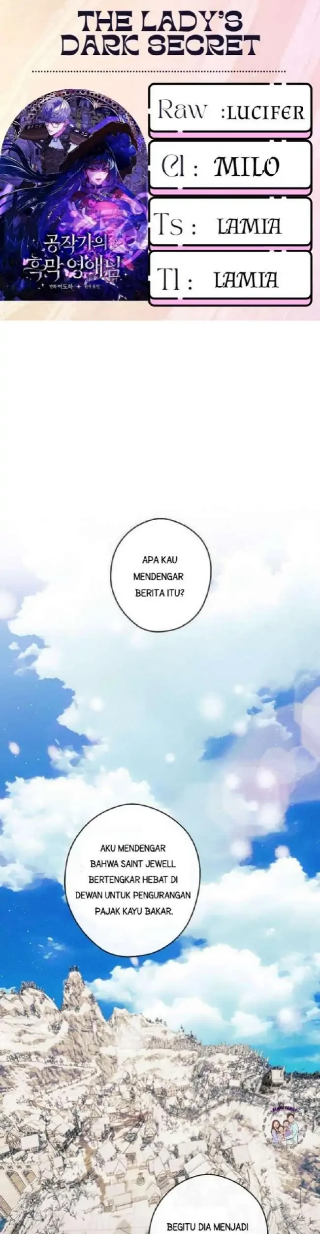 The Lady’s Dark Secret Chapter 43 - halaman 1