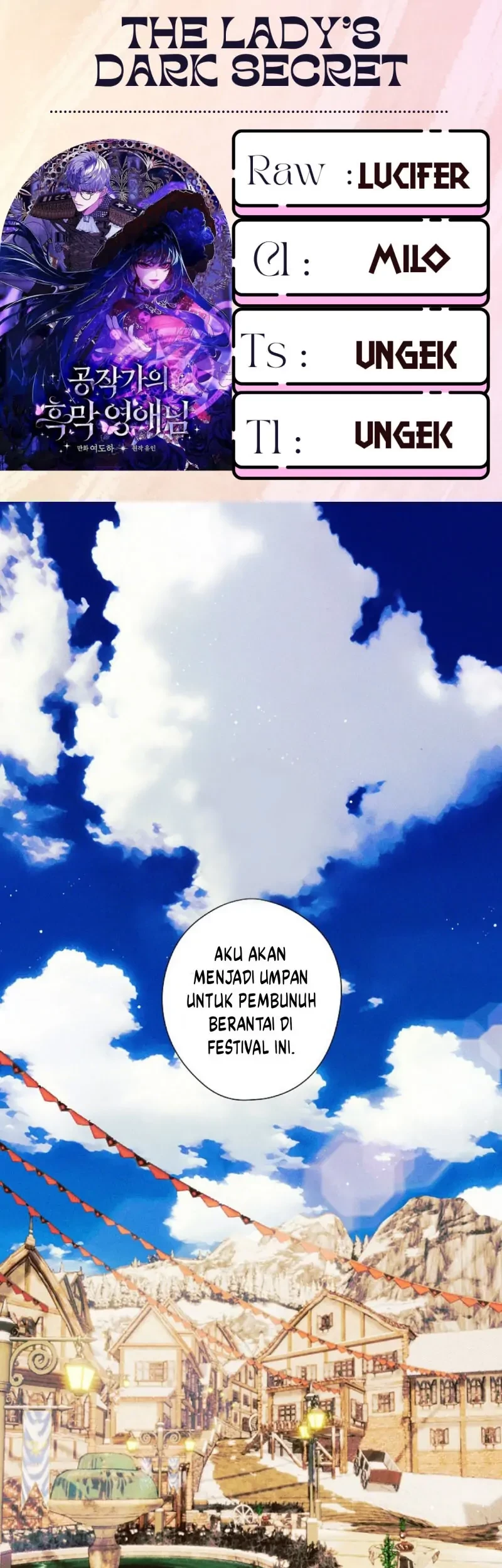 The Lady’s Dark Secret Chapter 44 - halaman 1