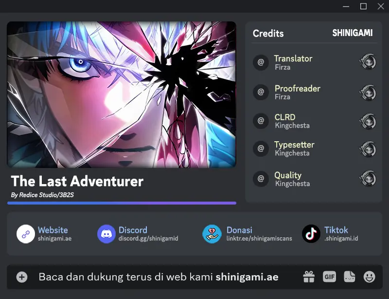 The Last Adventurer Chapter 118 - halaman 1