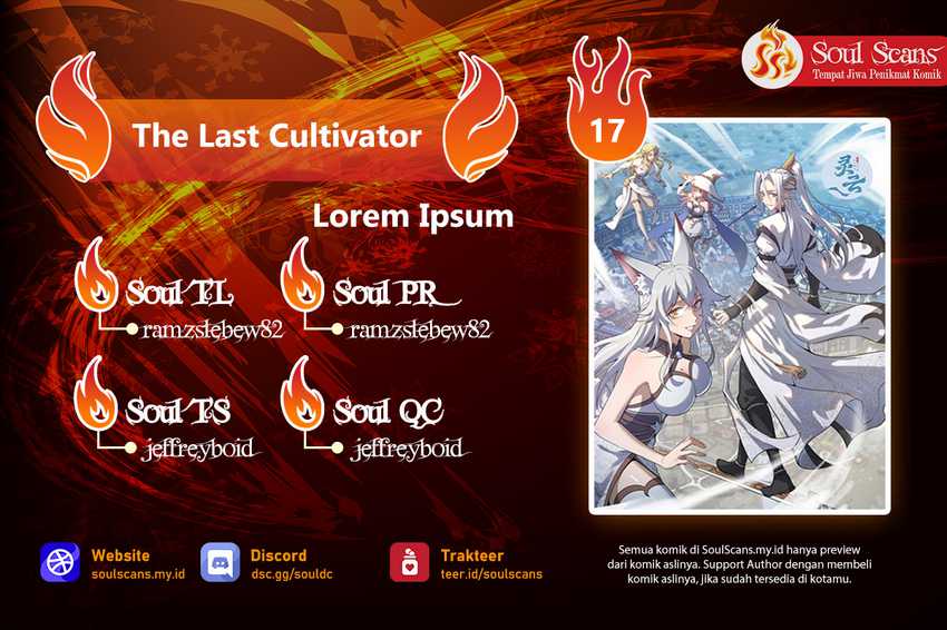 The Last Cultivator Chapter 17 - halaman 1