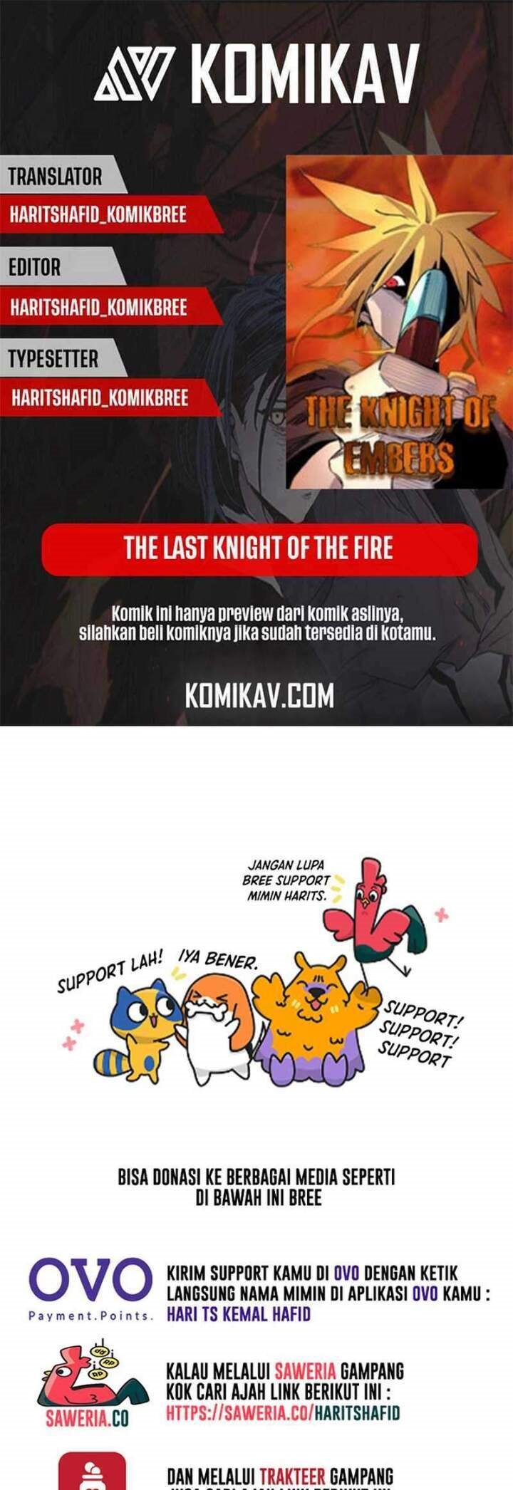 The Last Knight Of The Fire Chapter 13 - halaman 1