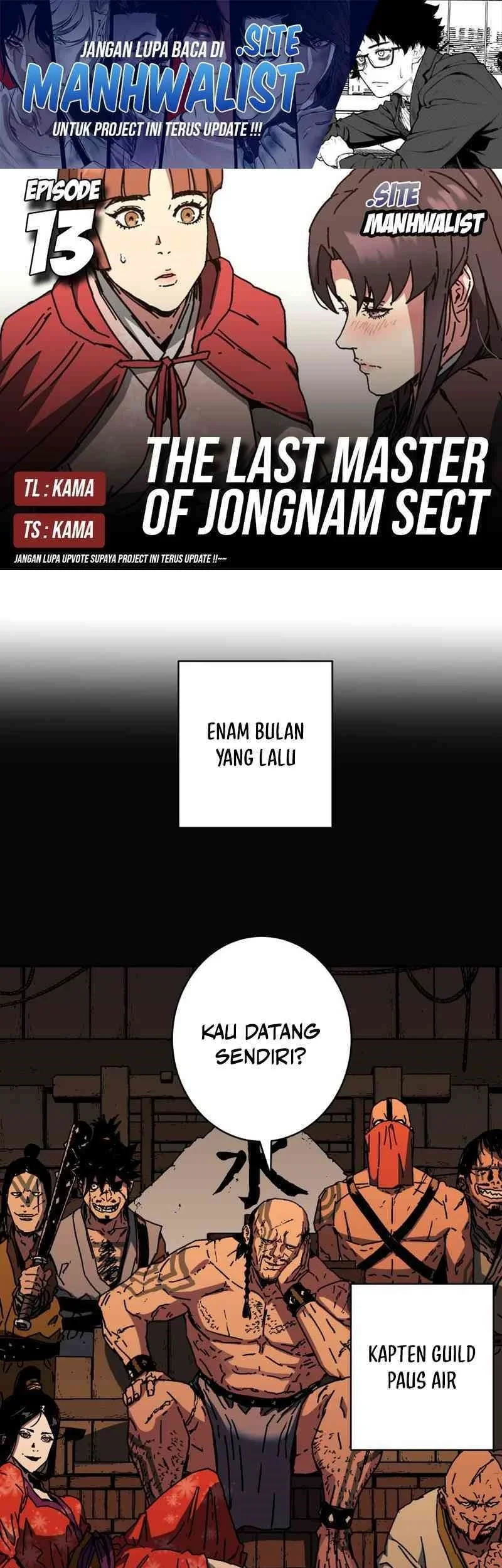 The Last Master of Jongnam Sect Chapter 13 - halaman 1