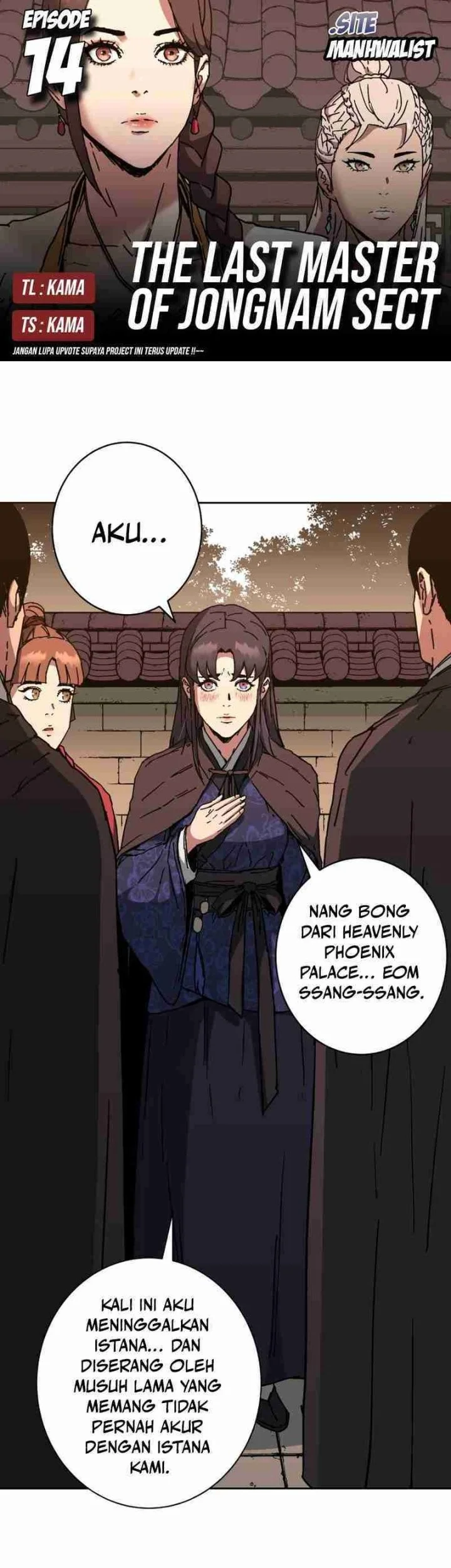The Last Master of Jongnam Sect Chapter 14 - halaman 1