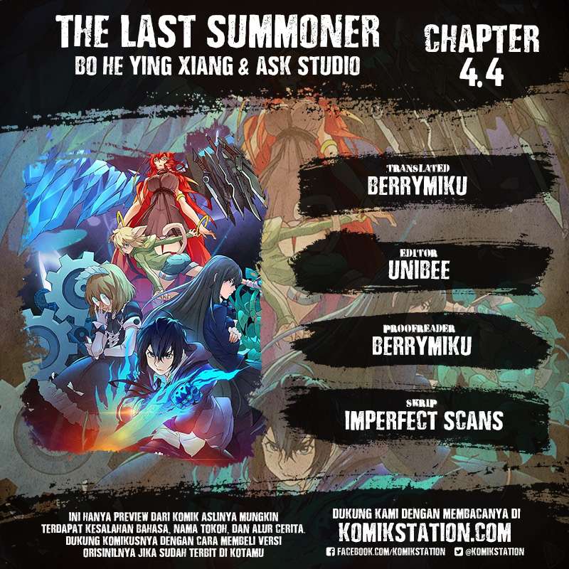 The Last Summoner Chapter 4.4 - halaman 1