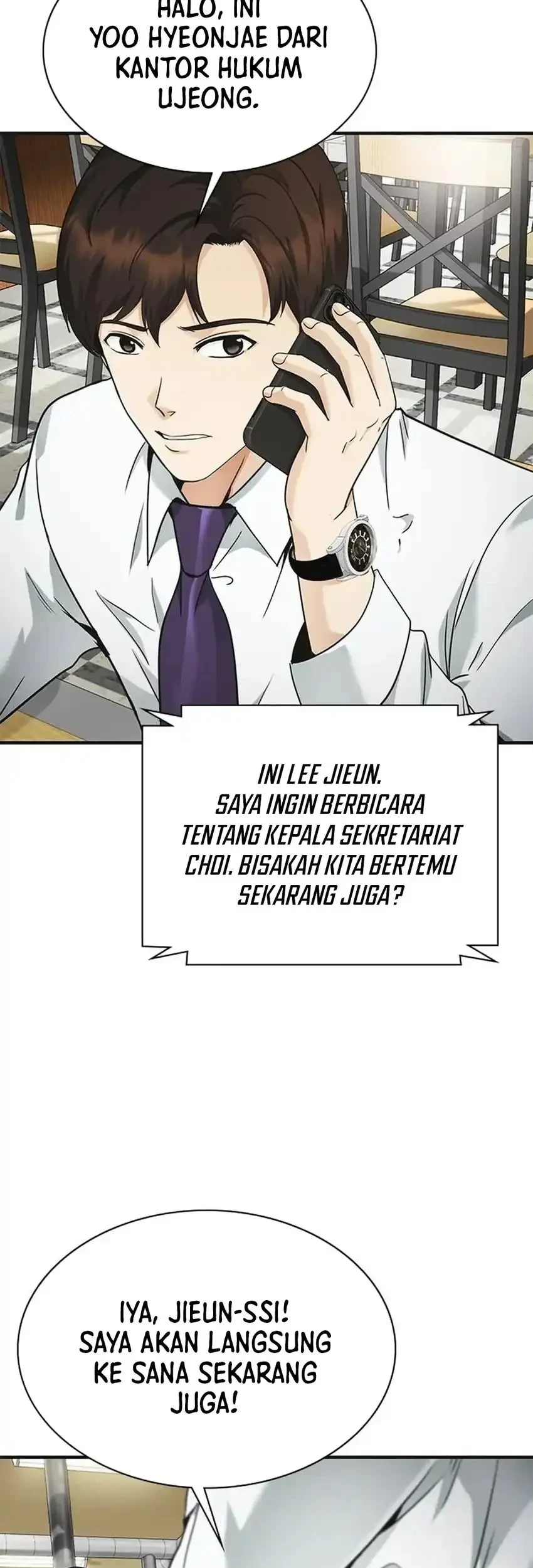 The Lawyer Who Sees Spirits Chapter 14 - halaman 105