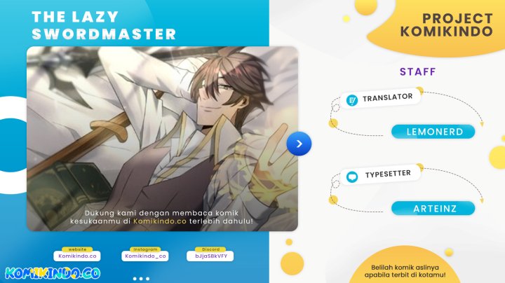 The Lazy Swordmaster Chapter 58 - halaman 1
