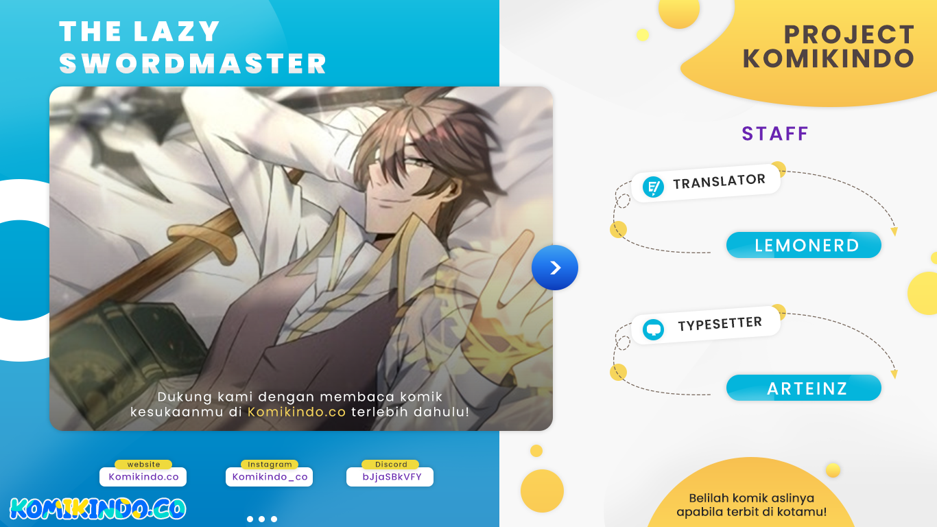 The Lazy Swordmaster Chapter 65 - halaman 1