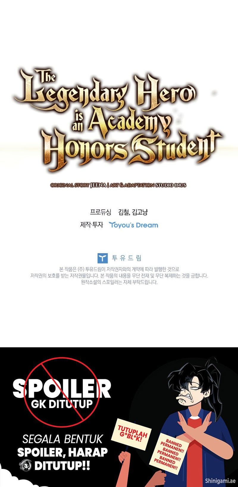 The Legendary Hero Is an Academy Honors Student Chapter 11 - halaman 77
