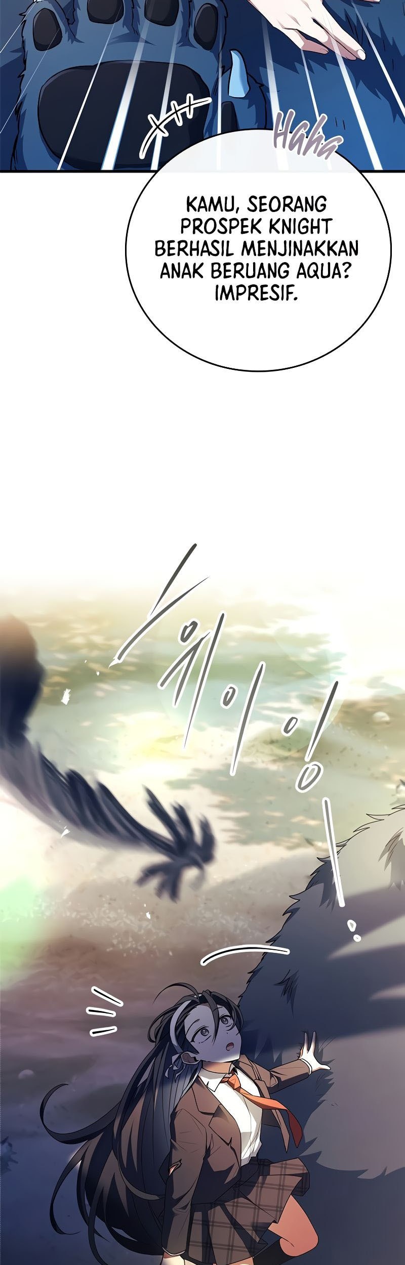 The Legendary Hero Is an Academy Honors Student Chapter 13 - halaman 56