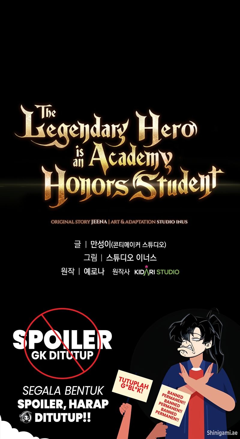 The Legendary Hero Is an Academy Honors Student Chapter 19 - halaman 69