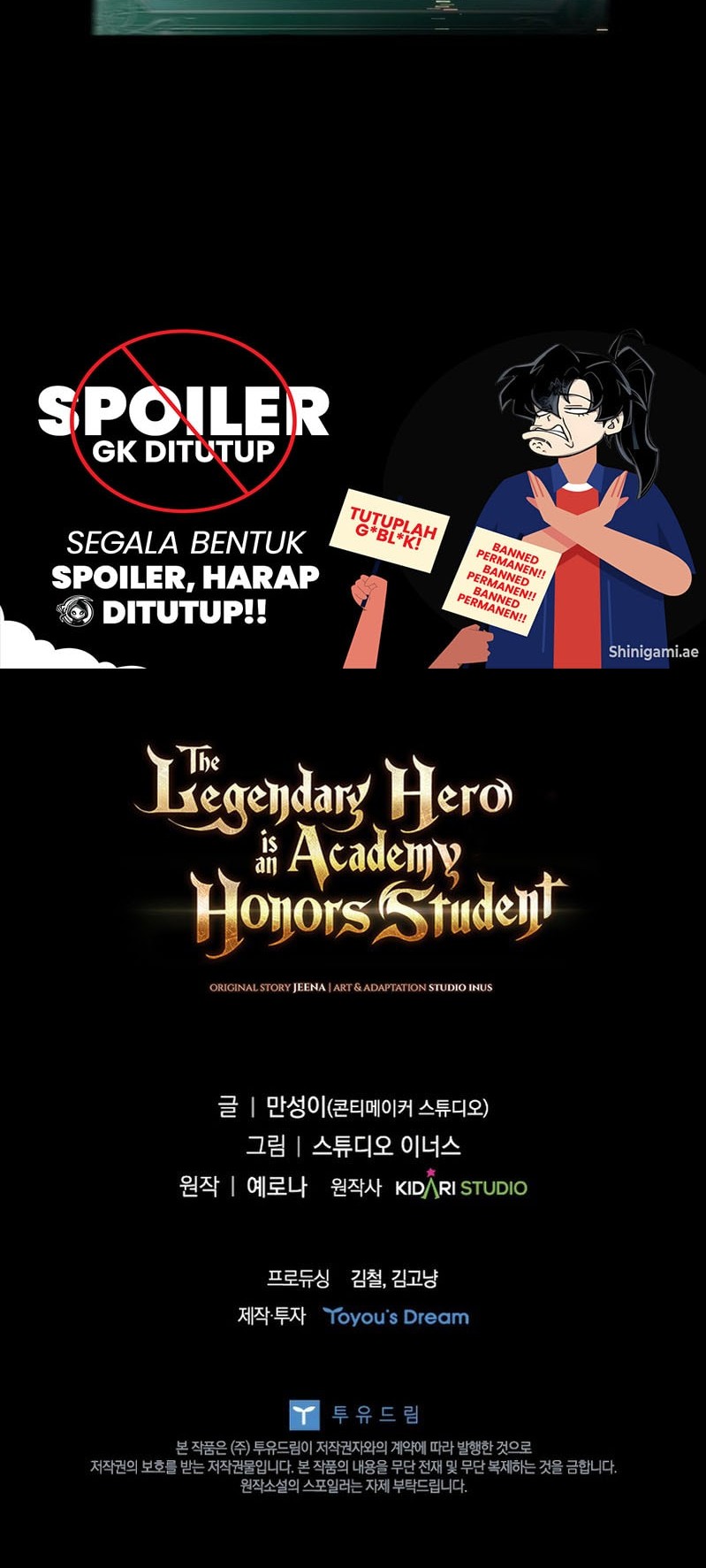 The Legendary Hero Is an Academy Honors Student Chapter 20 - halaman 76