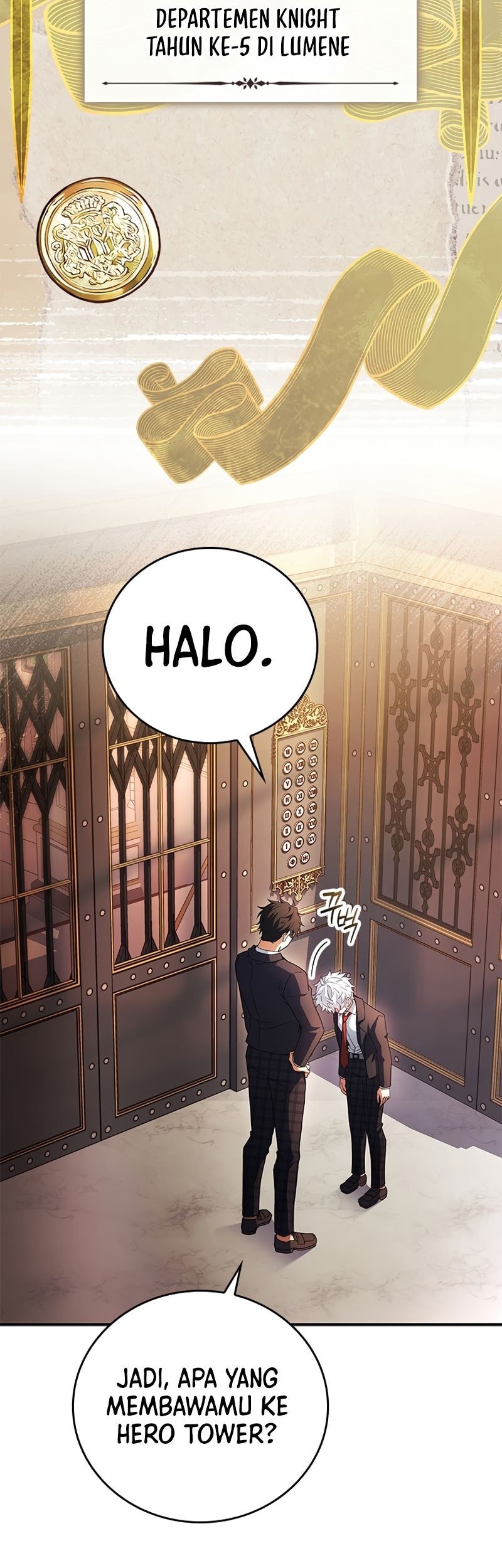 The Legendary Hero Is an Academy Honors Student Chapter 22 - halaman 4