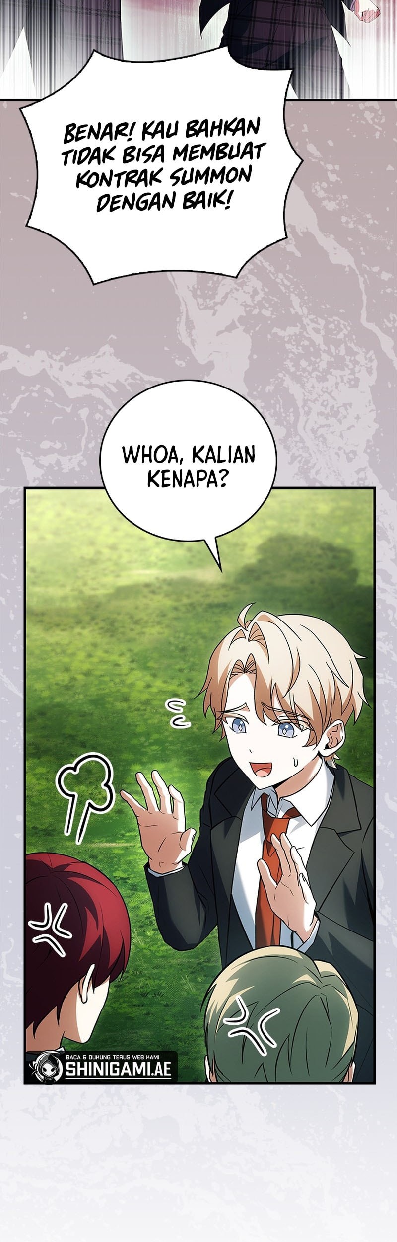 The Legendary Hero Is an Academy Honors Student Chapter 24 - halaman 28