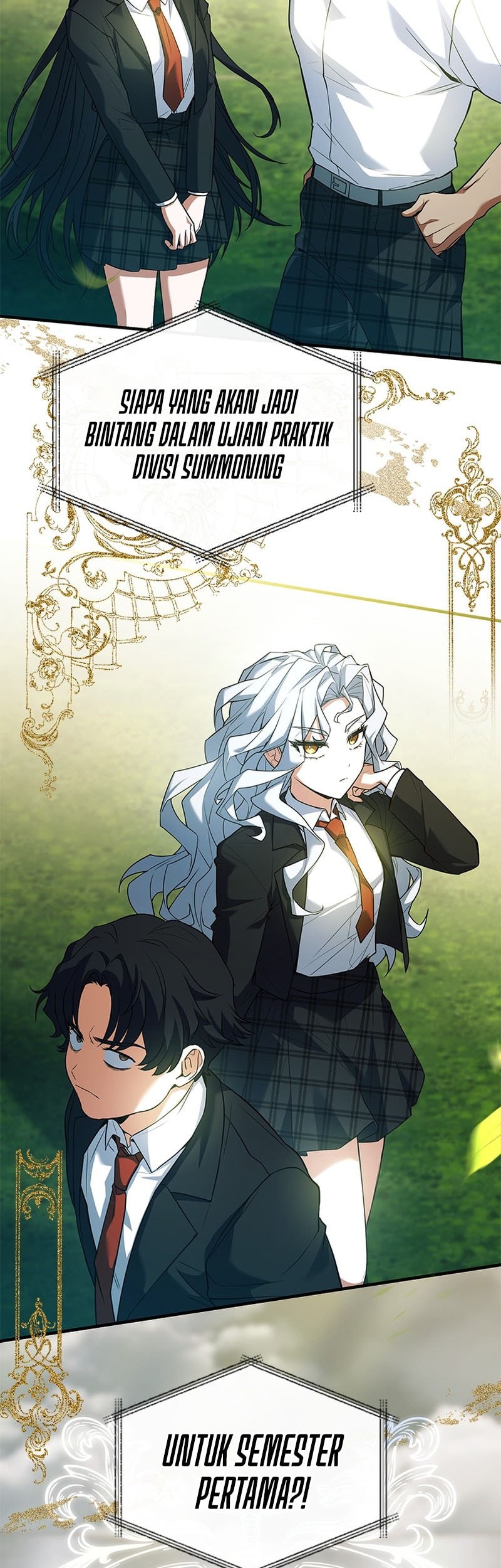 The Legendary Hero Is an Academy Honors Student Chapter 24 - halaman 55