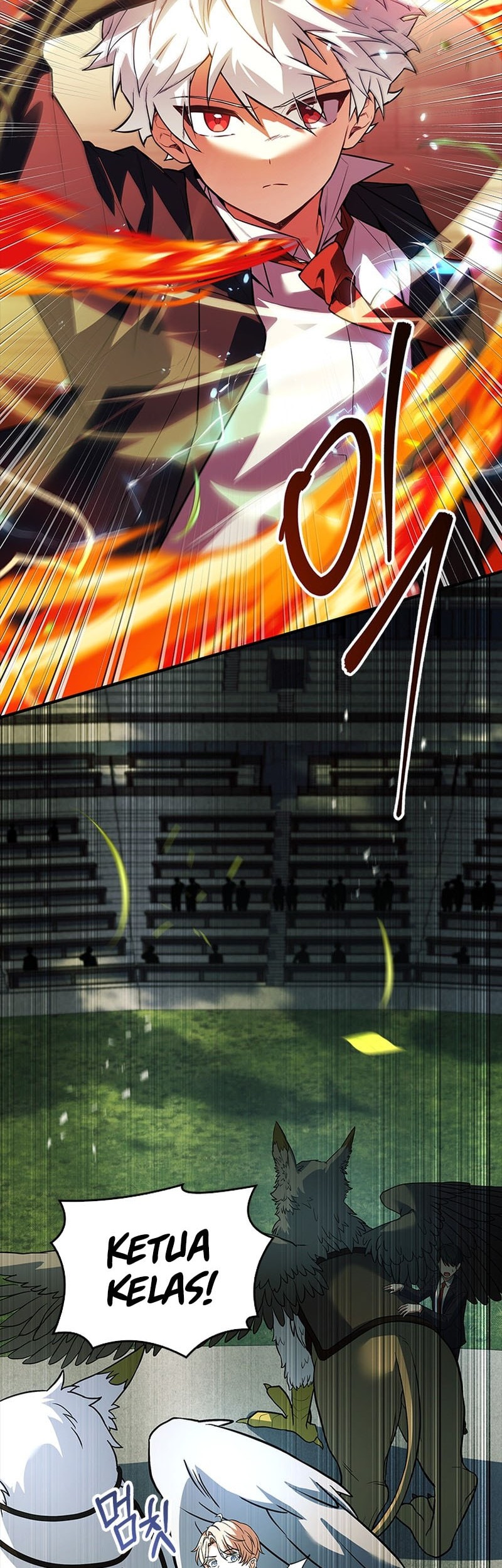 The Legendary Hero Is an Academy Honors Student Chapter 24 - halaman 65