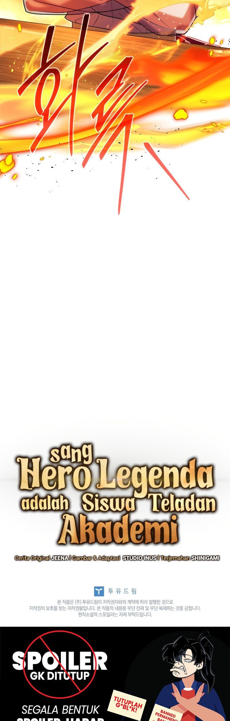 The Legendary Hero Is an Academy Honors Student Chapter 29 - halaman 90