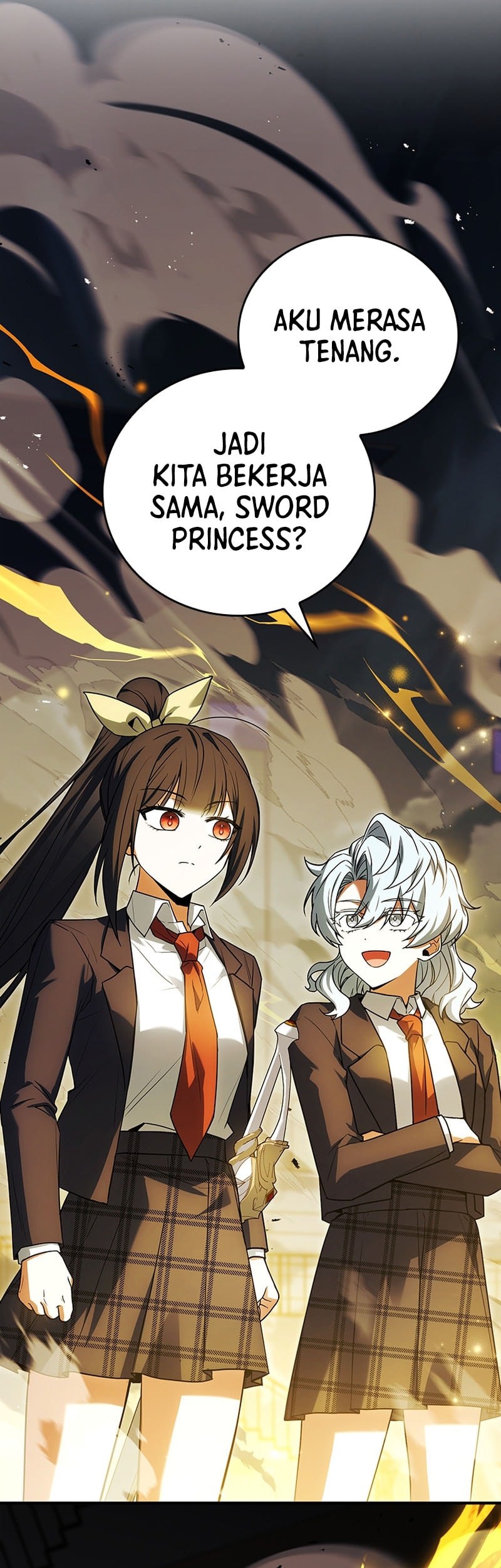The Legendary Hero Is an Academy Honors Student Chapter 30 - halaman 44