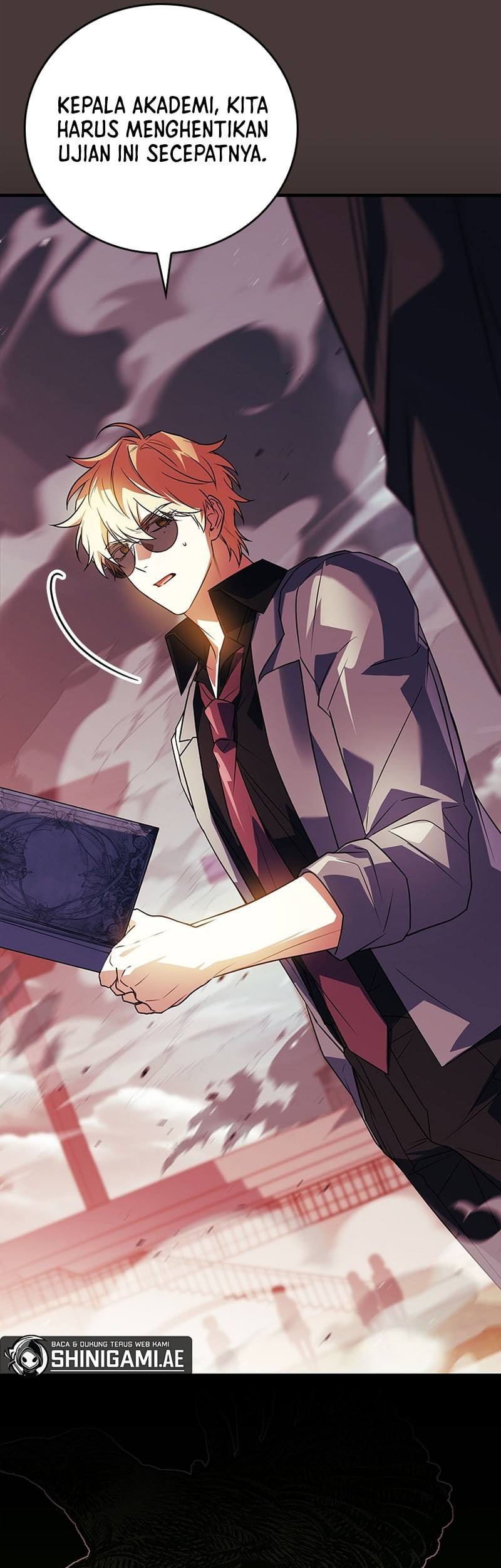 The Legendary Hero Is an Academy Honors Student Chapter 30 - halaman 97