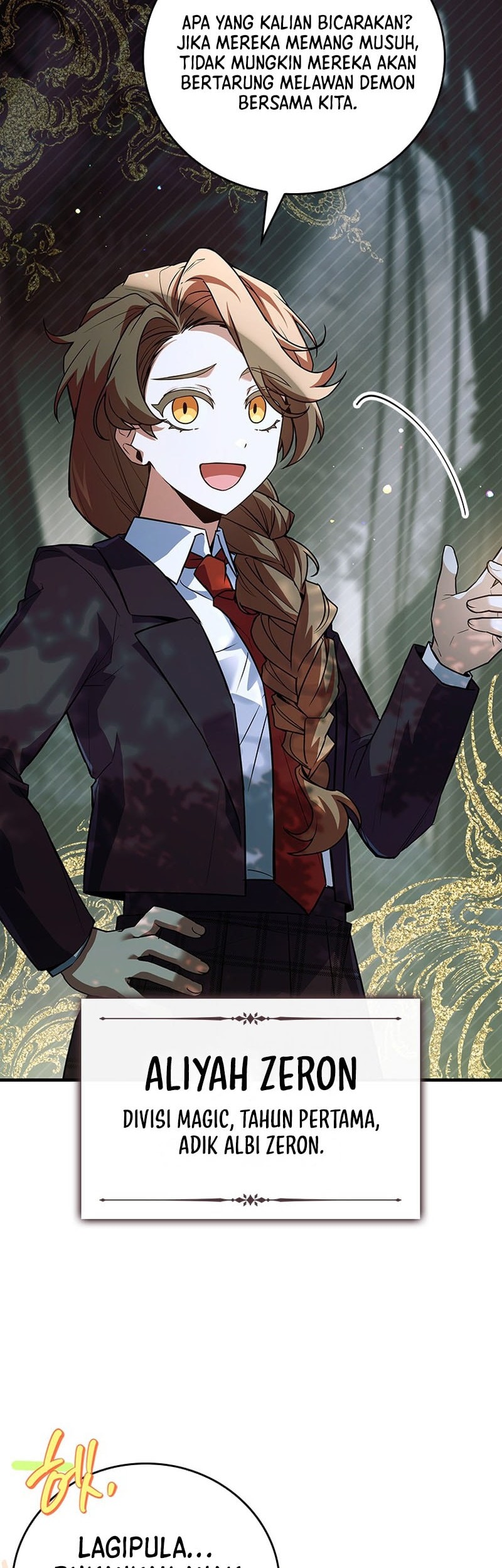 The Legendary Hero Is an Academy Honors Student Chapter 32 - halaman 33