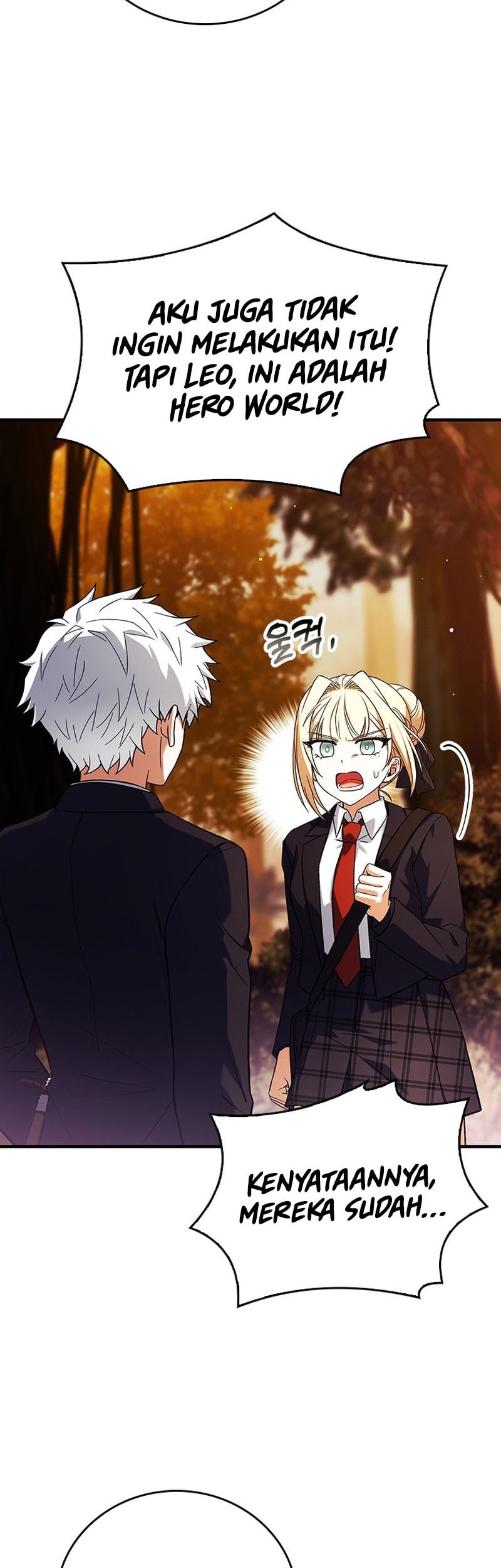 The Legendary Hero Is an Academy Honors Student Chapter 32 - halaman 8