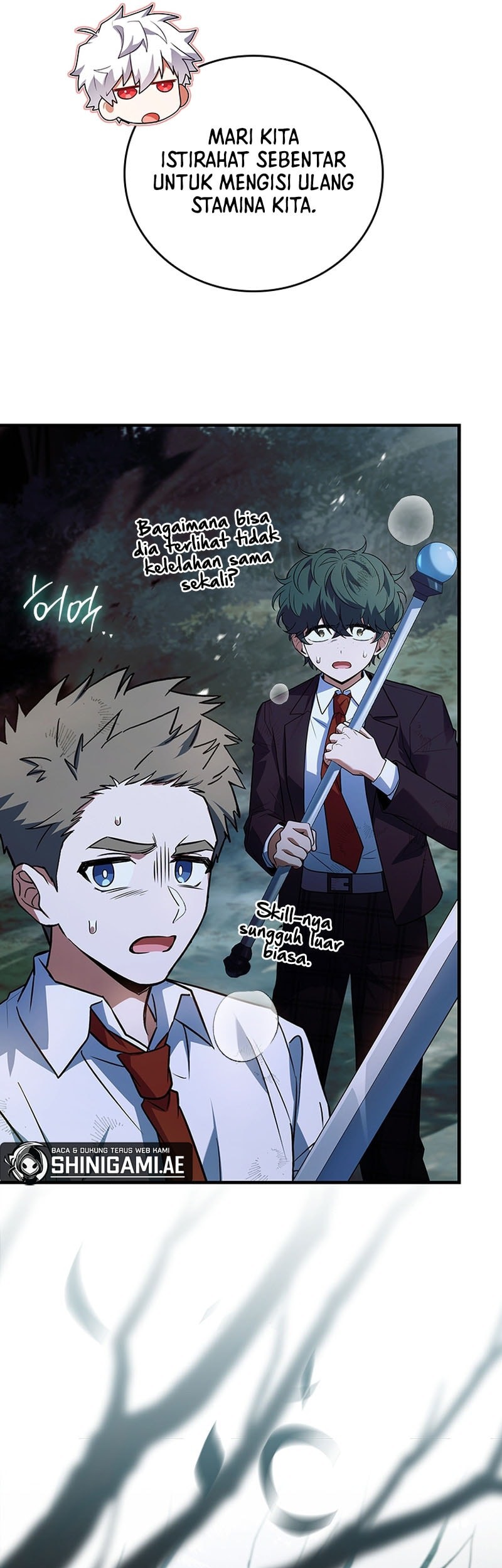 The Legendary Hero Is an Academy Honors Student Chapter 33 - halaman 6