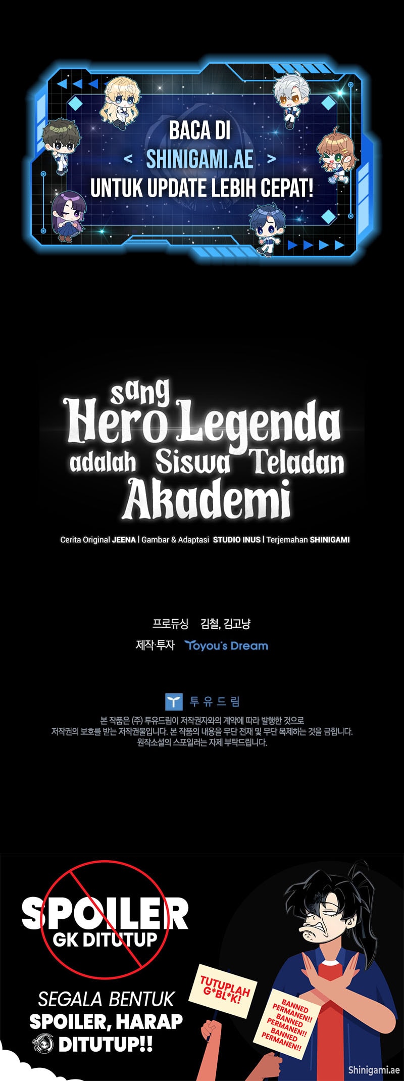 The Legendary Hero Is an Academy Honors Student Chapter 33 - halaman 89
