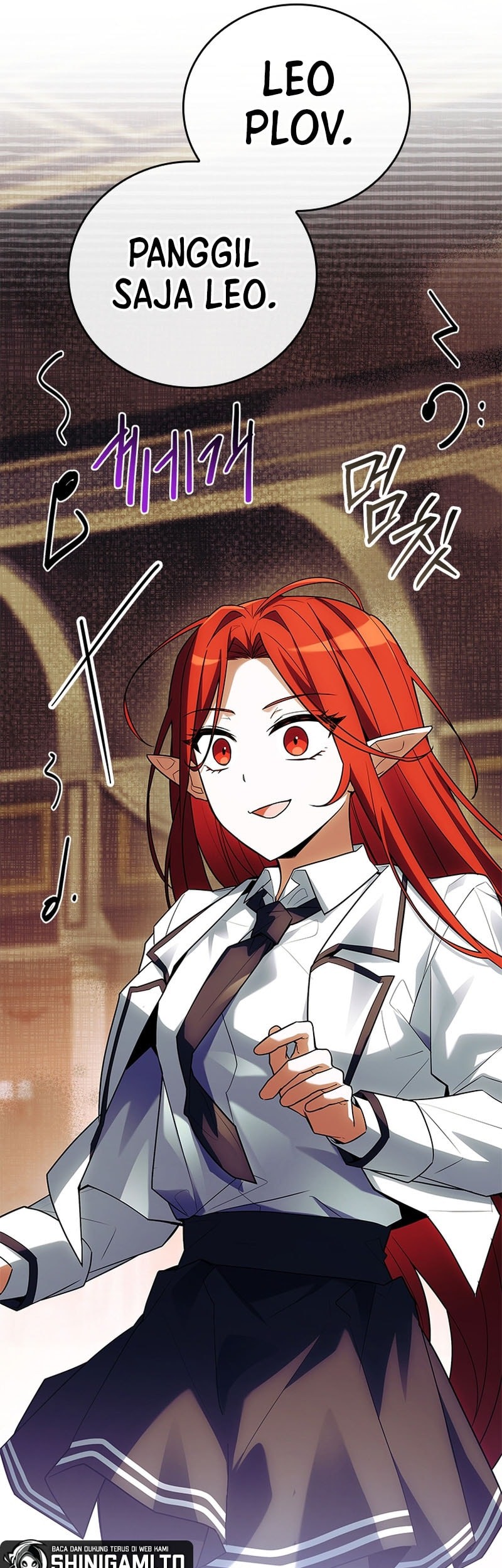 The Legendary Hero Is an Academy Honors Student Chapter 42 - halaman 100