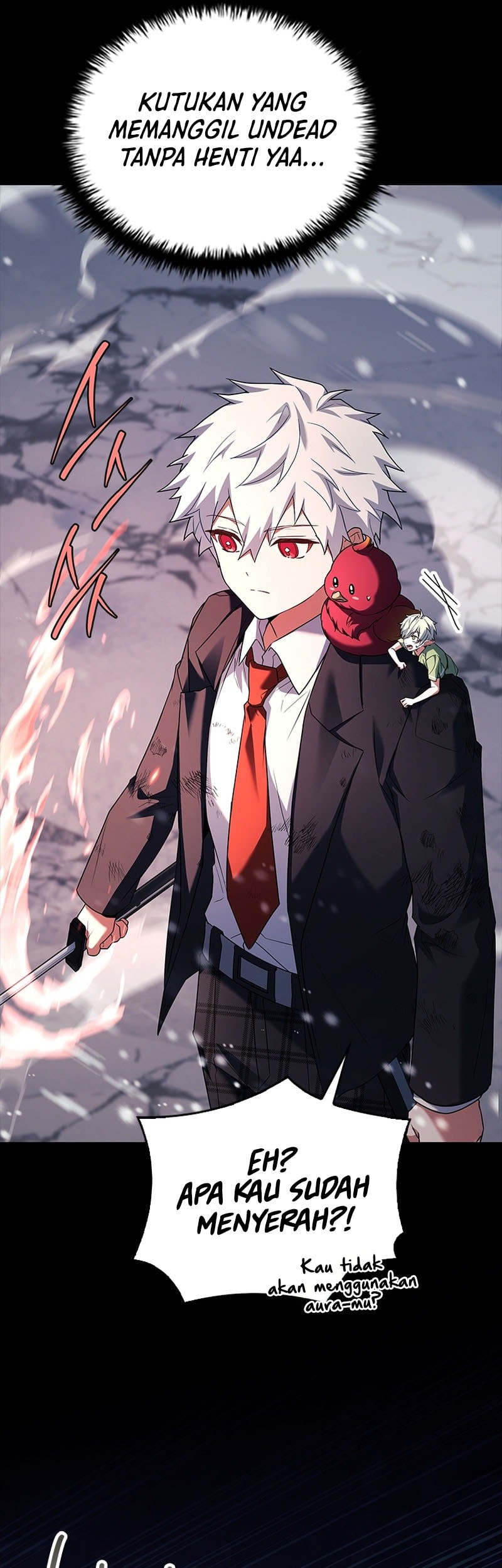 The Legendary Hero Is an Academy Honors Student Chapter 42 - halaman 34