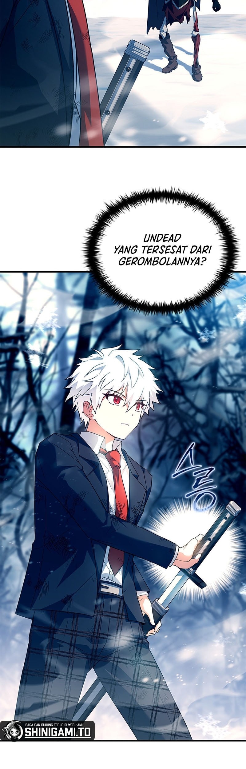 The Legendary Hero Is an Academy Honors Student Chapter 42 - halaman 55