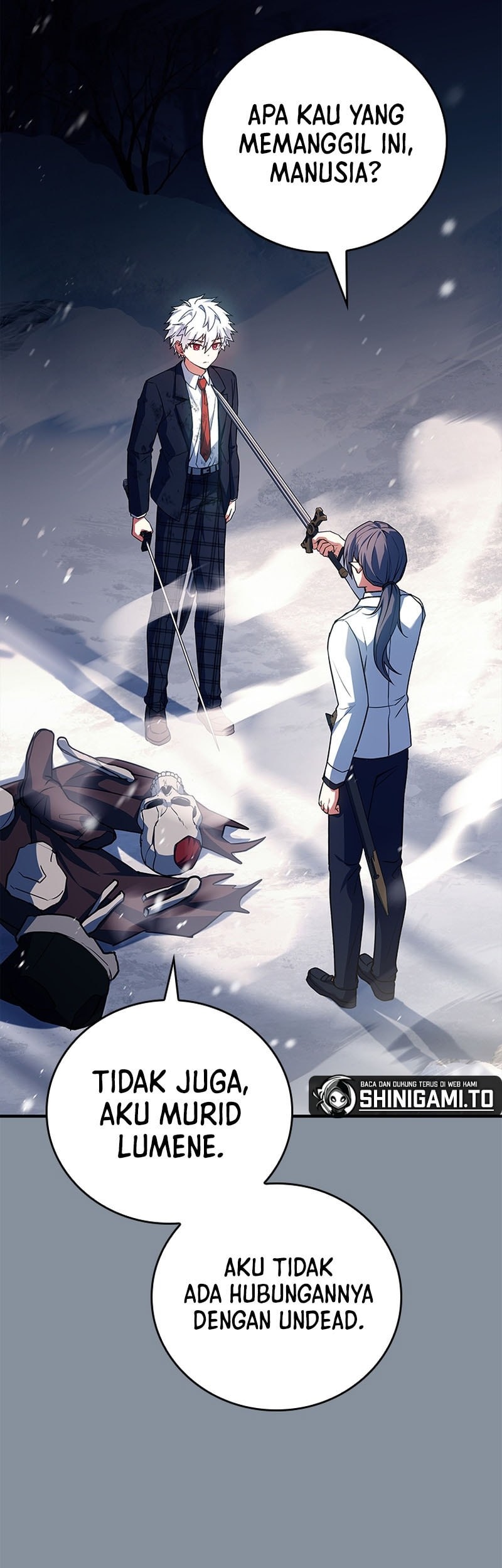 The Legendary Hero Is an Academy Honors Student Chapter 42 - halaman 59