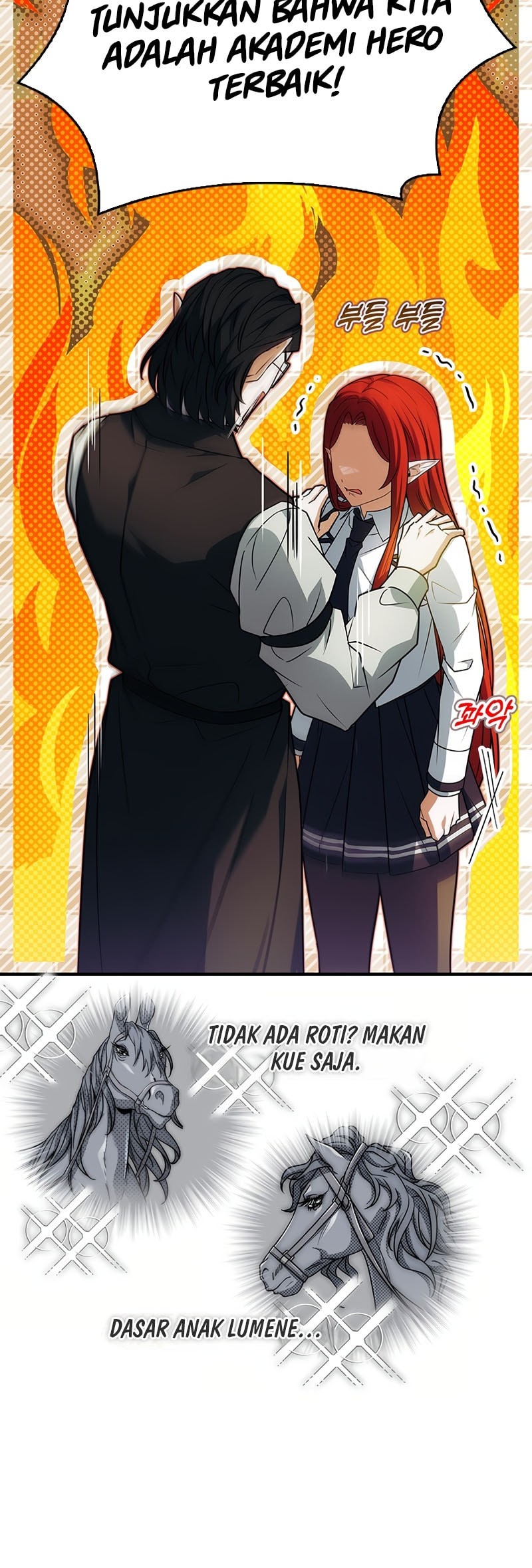 The Legendary Hero Is an Academy Honors Student Chapter 43 - halaman 17