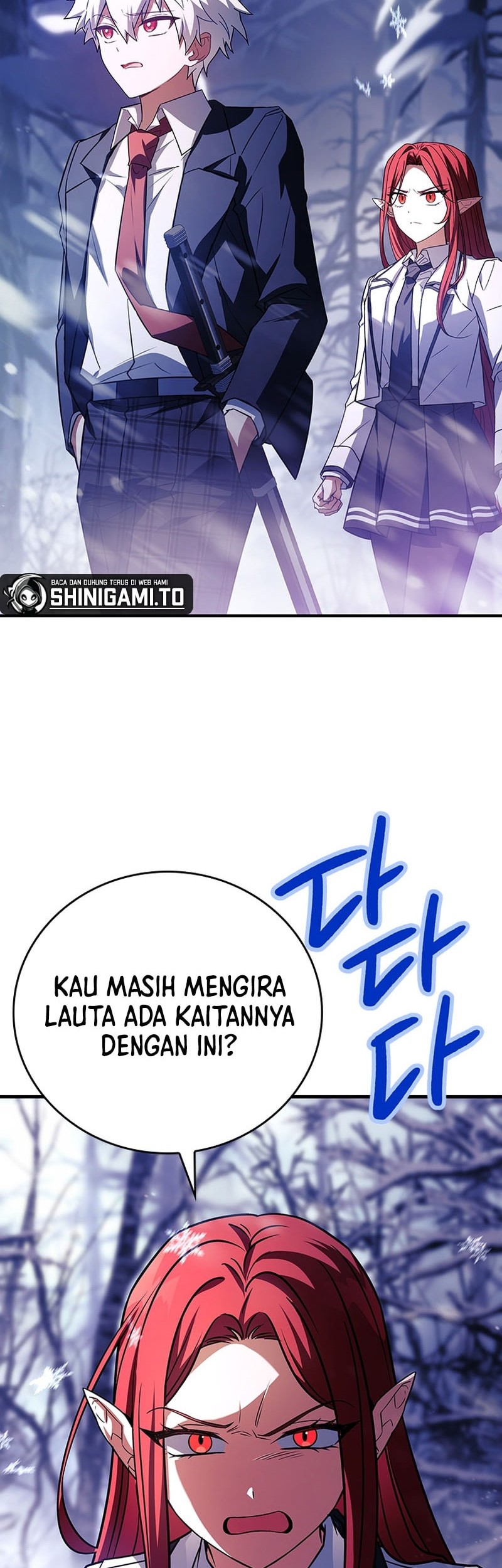 The Legendary Hero Is an Academy Honors Student Chapter 45 - halaman 74