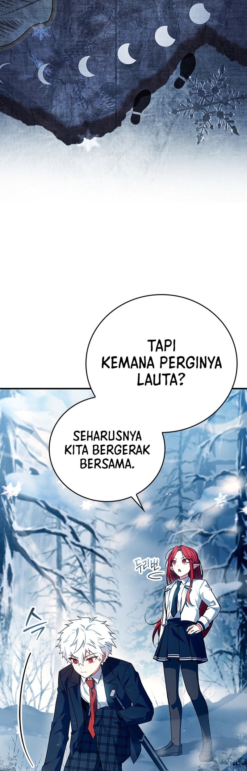 The Legendary Hero Is an Academy Honors Student Chapter 45 - halaman 8