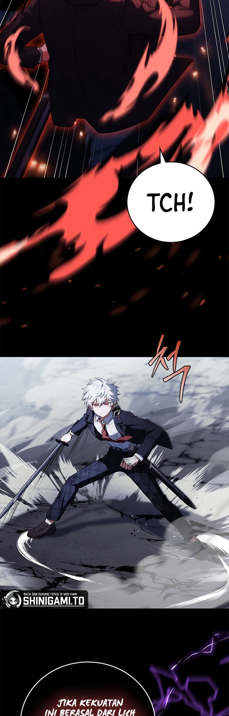 The Legendary Hero Is an Academy Honors Student Chapter 48 - halaman 46