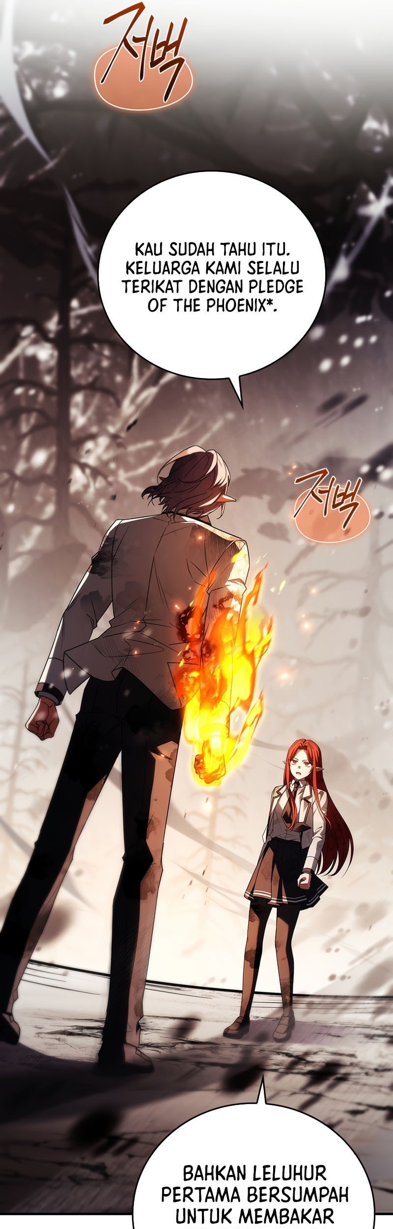 The Legendary Hero Is an Academy Honors Student Chapter 49 - halaman 54