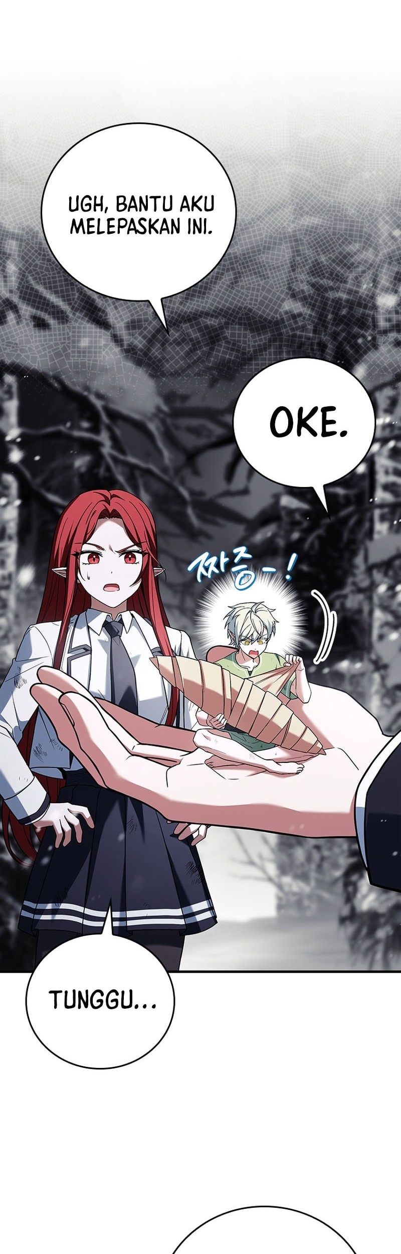 The Legendary Hero Is an Academy Honors Student Chapter 50 - halaman 70