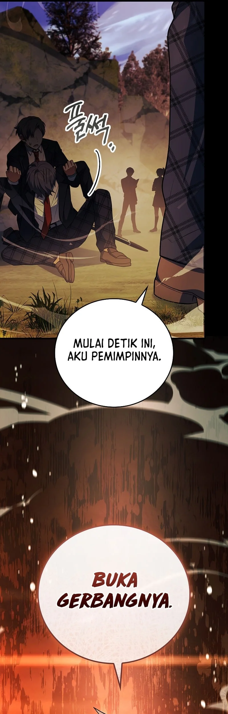 The Legendary Hero Is an Academy Honors Student Chapter 58 - halaman 76
