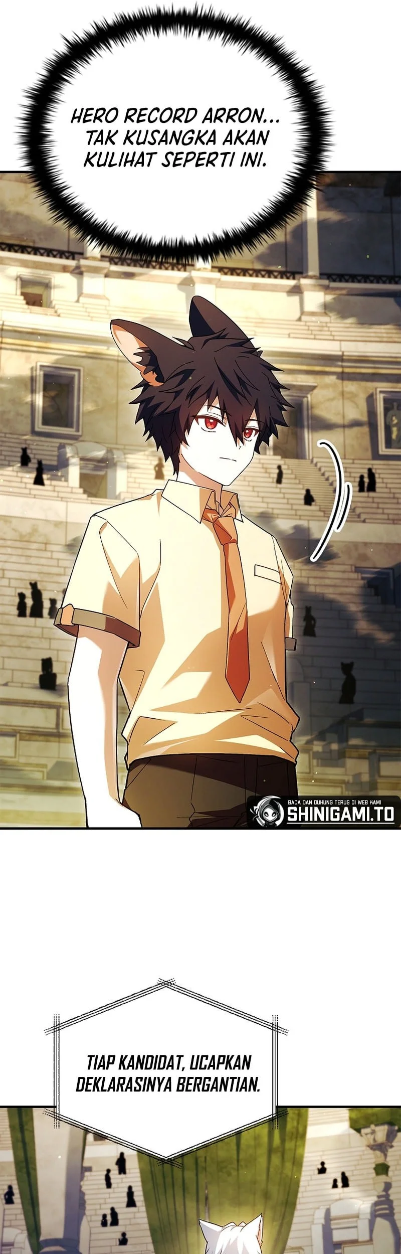 The Legendary Hero Is an Academy Honors Student Chapter 63 - halaman 57