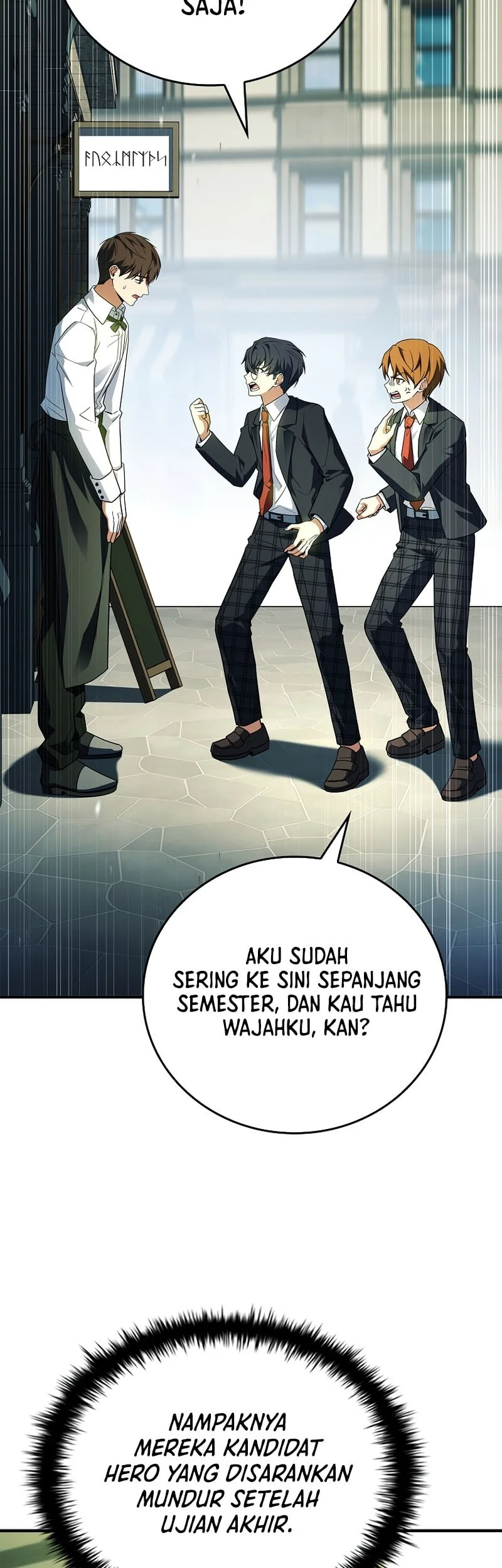 The Legendary Hero Is an Academy Honors Student Chapter 71 - halaman 44