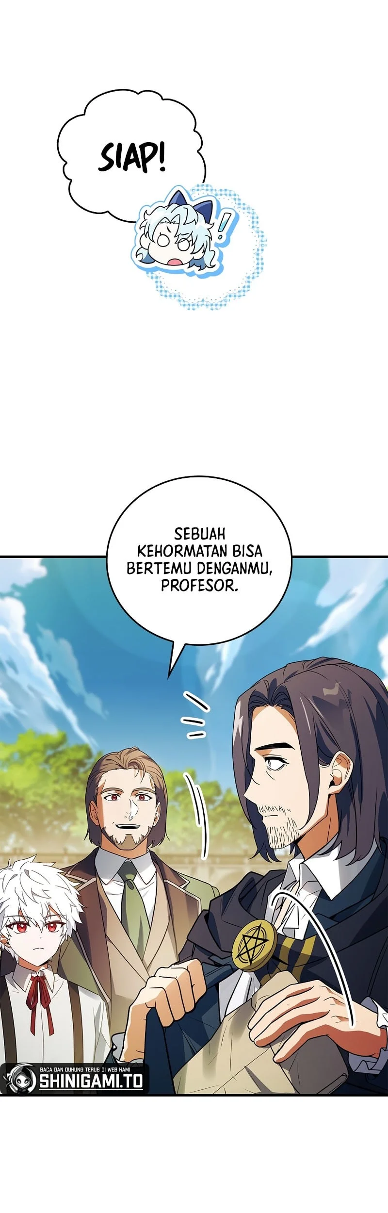 The Legendary Hero Is an Academy Honors Student Chapter 71 - halaman 8