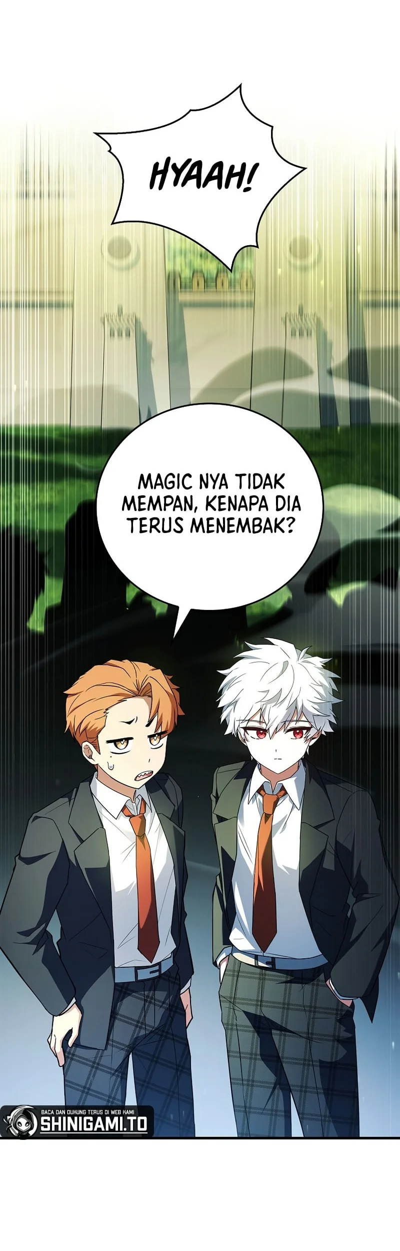 The Legendary Hero Is an Academy Honors Student Chapter 74 - halaman 55