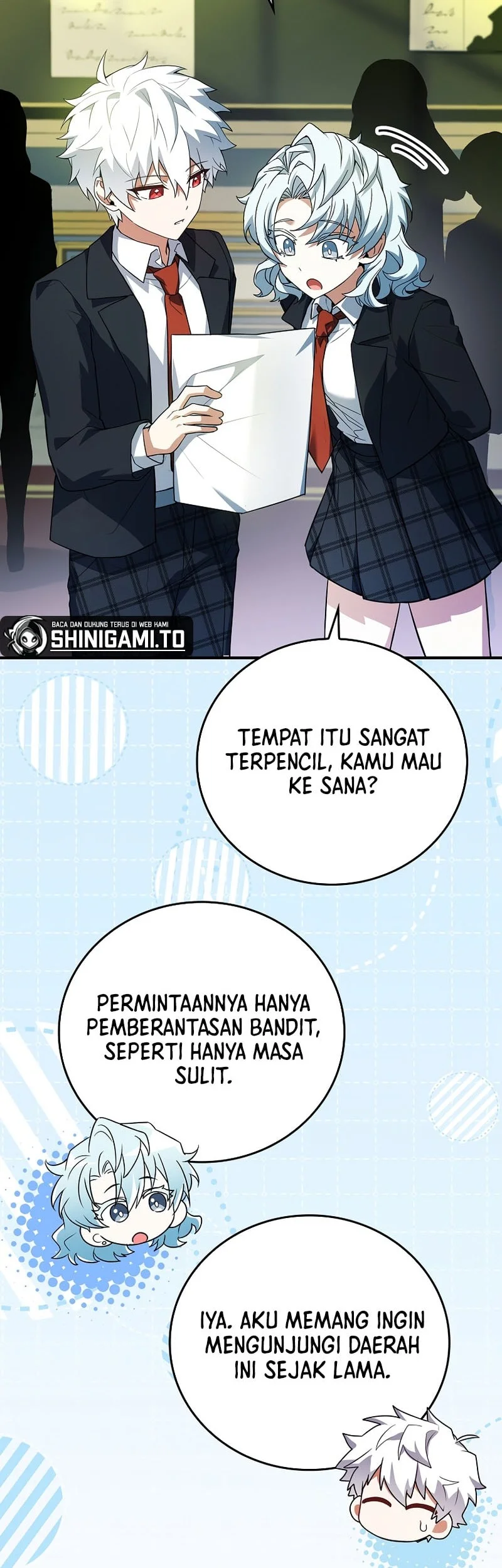 The Legendary Hero Is an Academy Honors Student Chapter 75 - halaman 91
