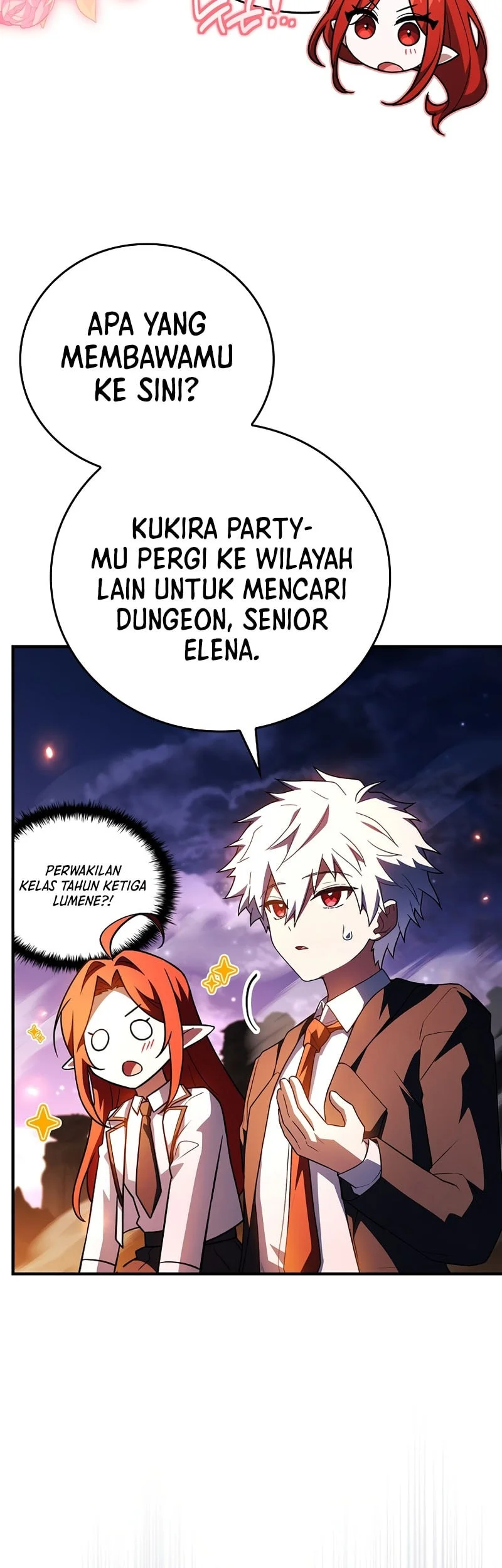 The Legendary Hero Is an Academy Honors Student Chapter 77 - halaman 51